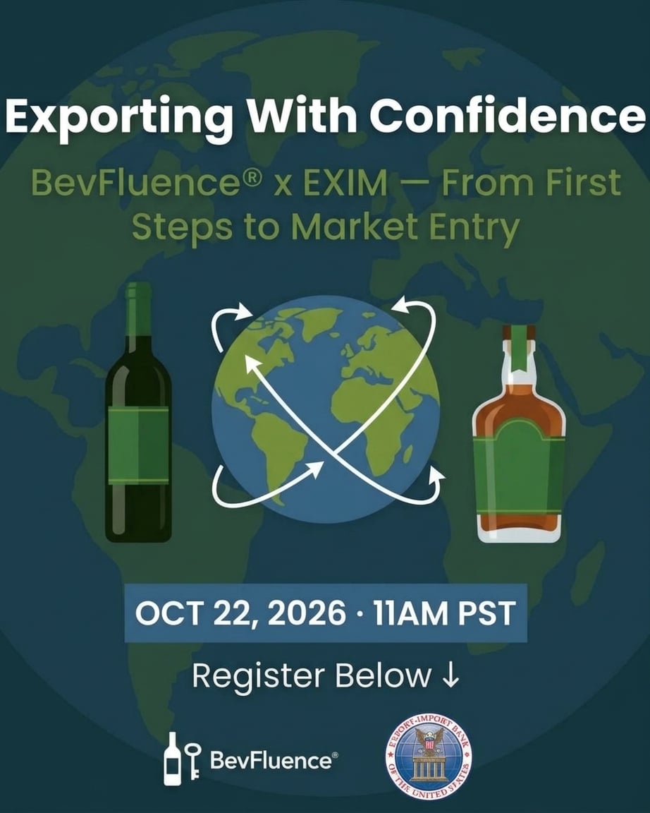 BevFluence and Export-Import Bank Virtual Discussion on Exports