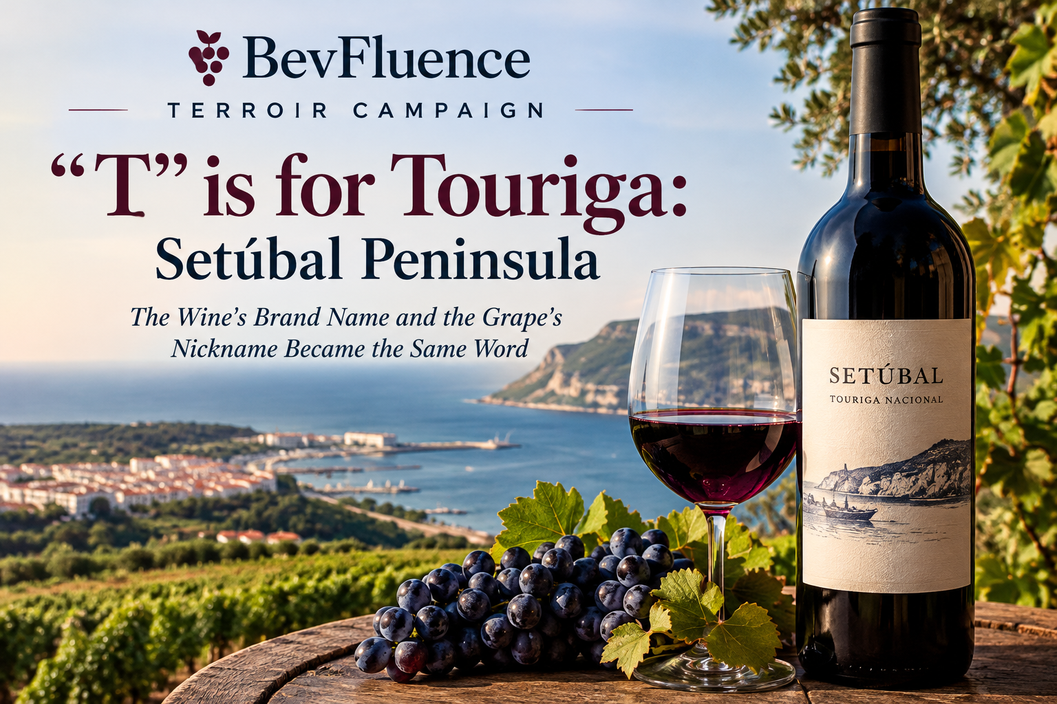 BevFluence TERROIR Campaign – “T” is for Touriga: Setúbal Peninsula